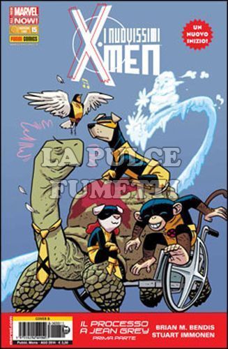 NUOVISSIMI X-MEN #    15 - IL PROCESSO A JEAN GREY 1 - COVER ANIMAL - ALL-NEW MARVEL NOW!